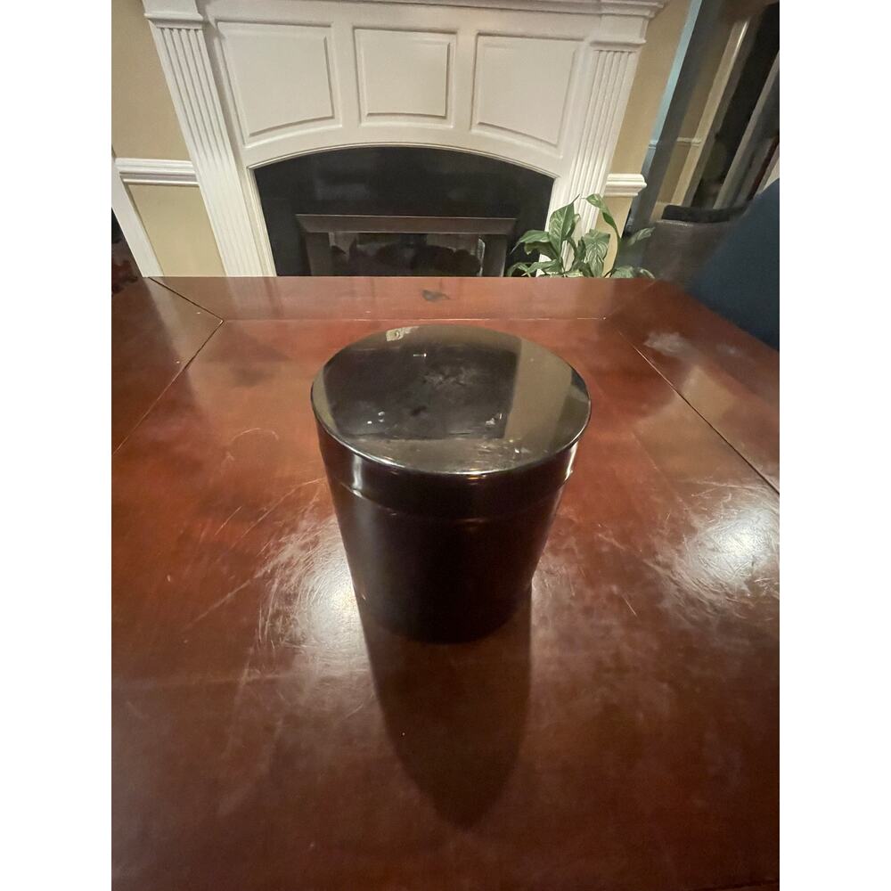Vintage San Remo Plexiglas Cosmoplast Brown Nesting Containers Canisters Set 3 - Picture 6 of 14